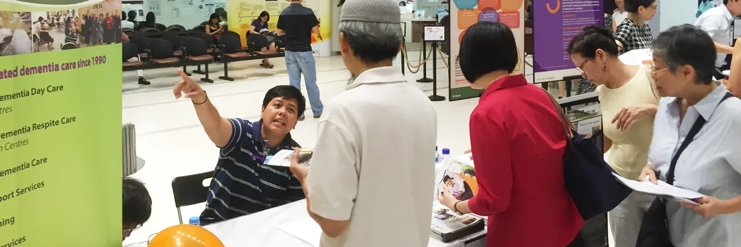 Getai performance at Eunos community outreach event