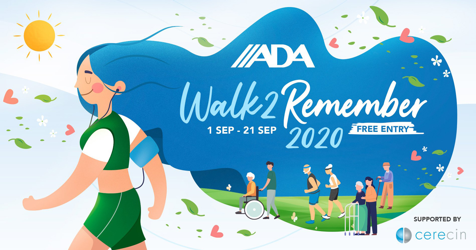 Go The Extra Mile For Dementia With ADA Walk2Remember 2020