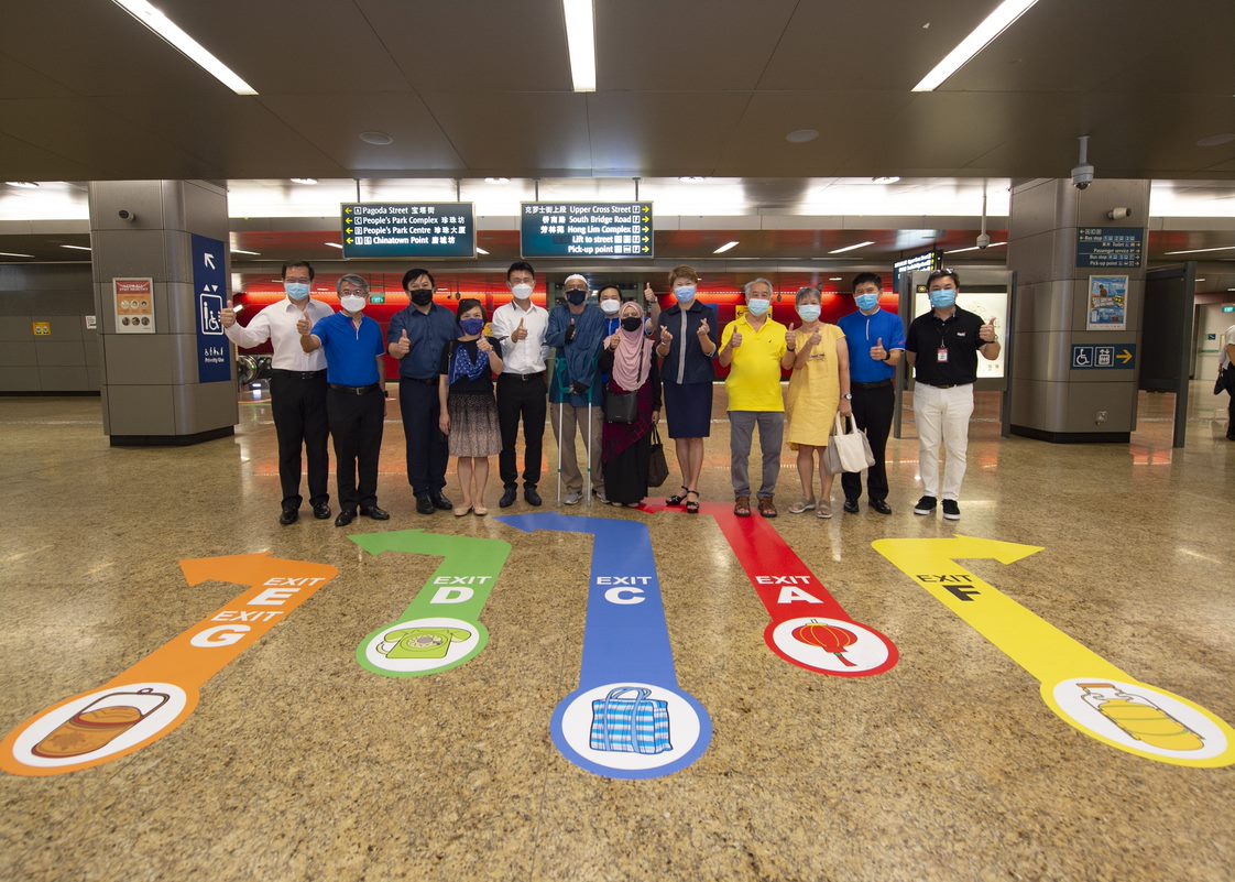 “Find Your Way” at Chinatown MRT Station